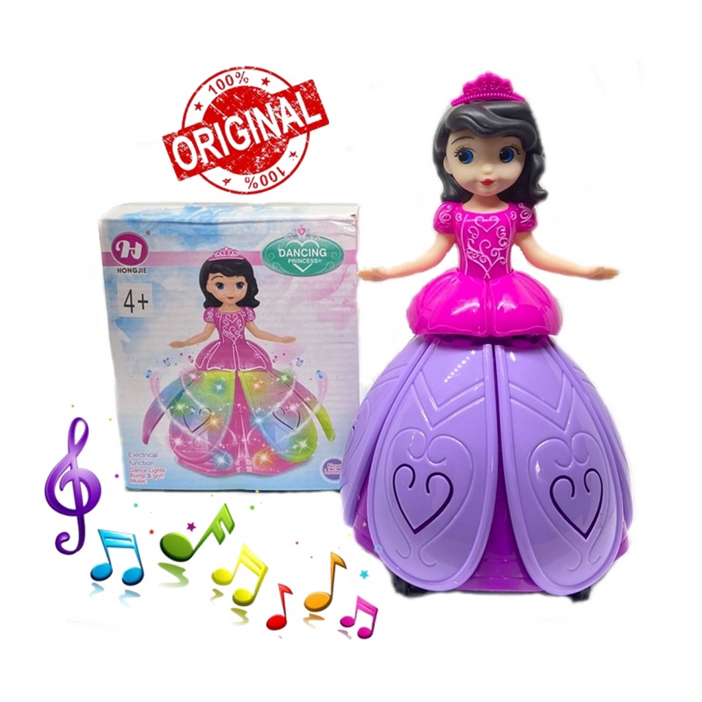 música princesa dançante - Luzes LED 3D dançando brinquedo menina  bailarina,Boneca princesa musical dançando anjo, brinquedo balé dos sonhos  giratório