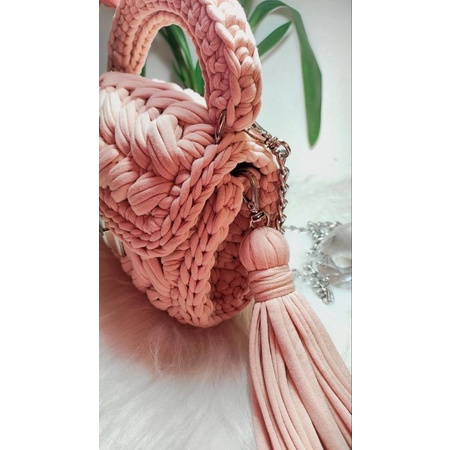 Bolsa Marshmallow Nude | Shopee Brasil