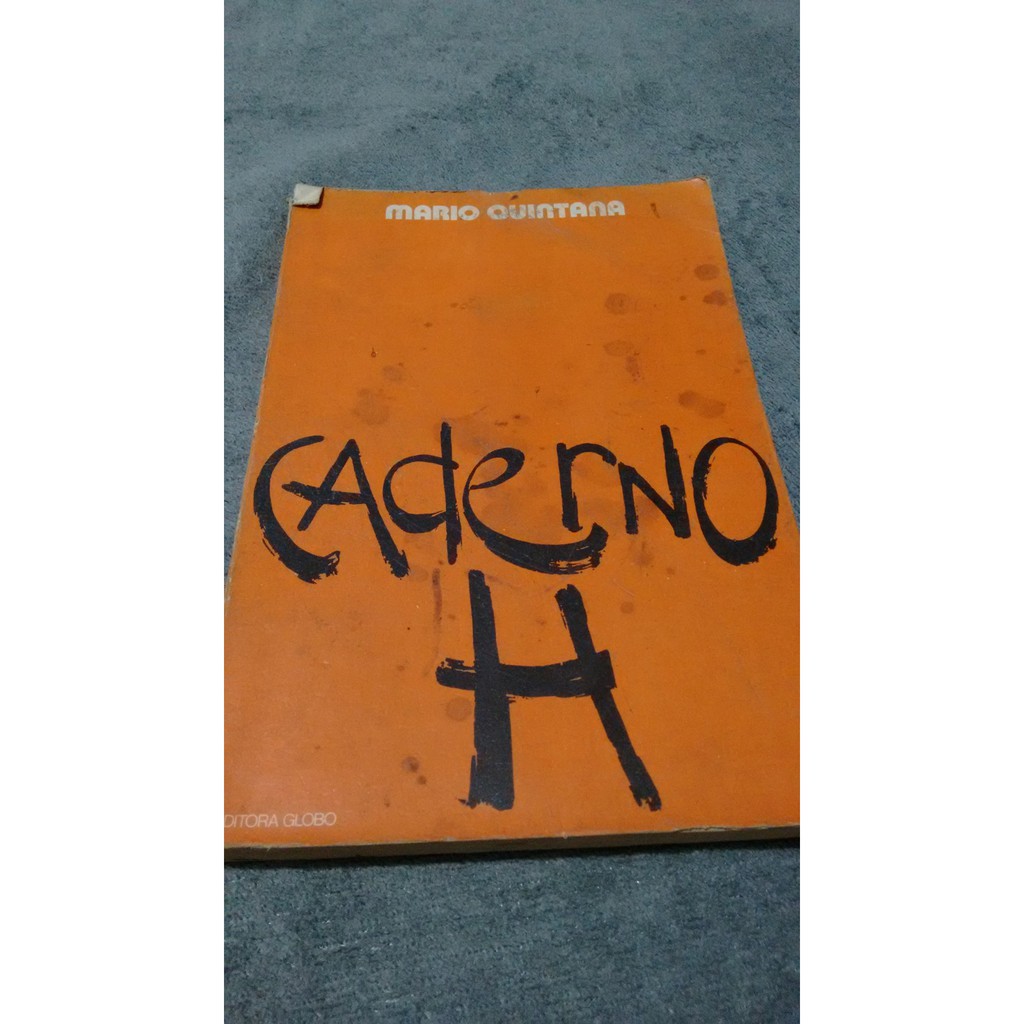 Livro Caderno H Mario Quintana | Shopee Brasil