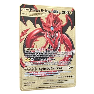 Arte completa mew vmax ouro pokemon cartões em inglês ferro metal cartas  pokmo crianças presente jogo coleção cartões arco-íris