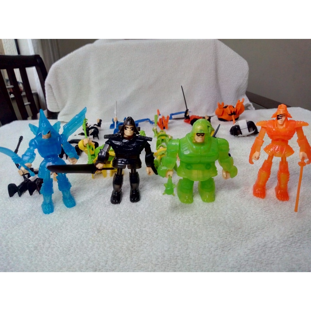 LENDA DOS SAMURAIS da REVISTA RECREIO - Bonecos colecionáveis