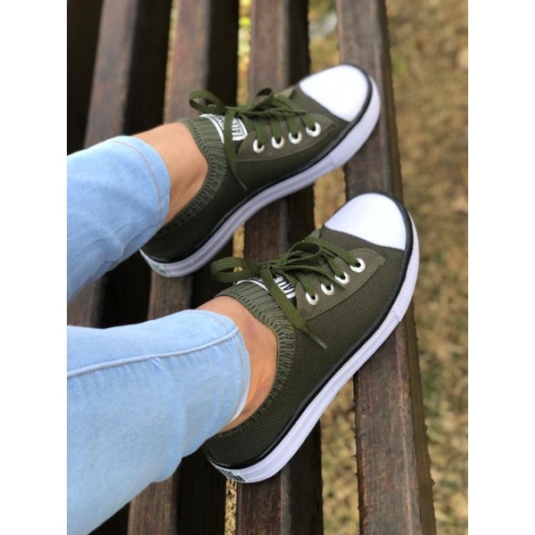 All Star Verde Militar