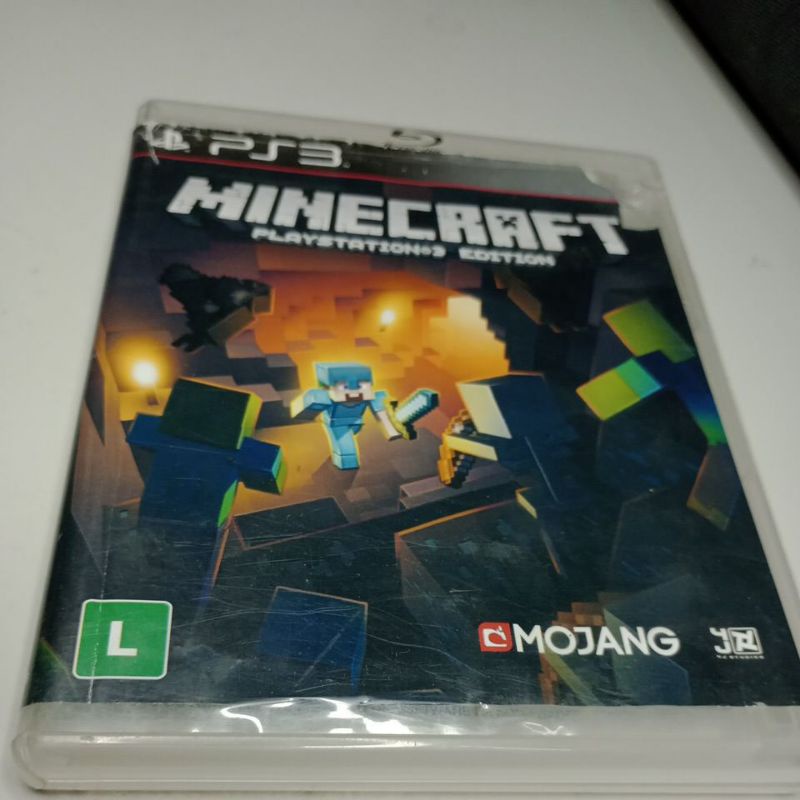 Jogo Minecraft - Ps3 Mídia Física Usado