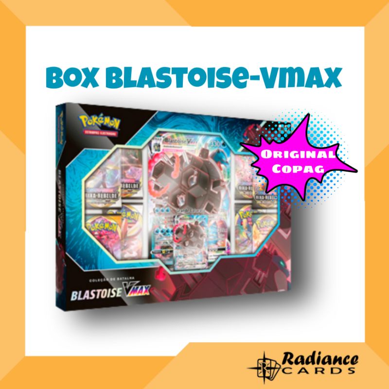 Box Pokémon Mega Evolução - M Charizard Vs M Blastoise - Copag