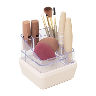 Organizador Combo Soul + Compacto 2 Cristal/Rosa Dello
