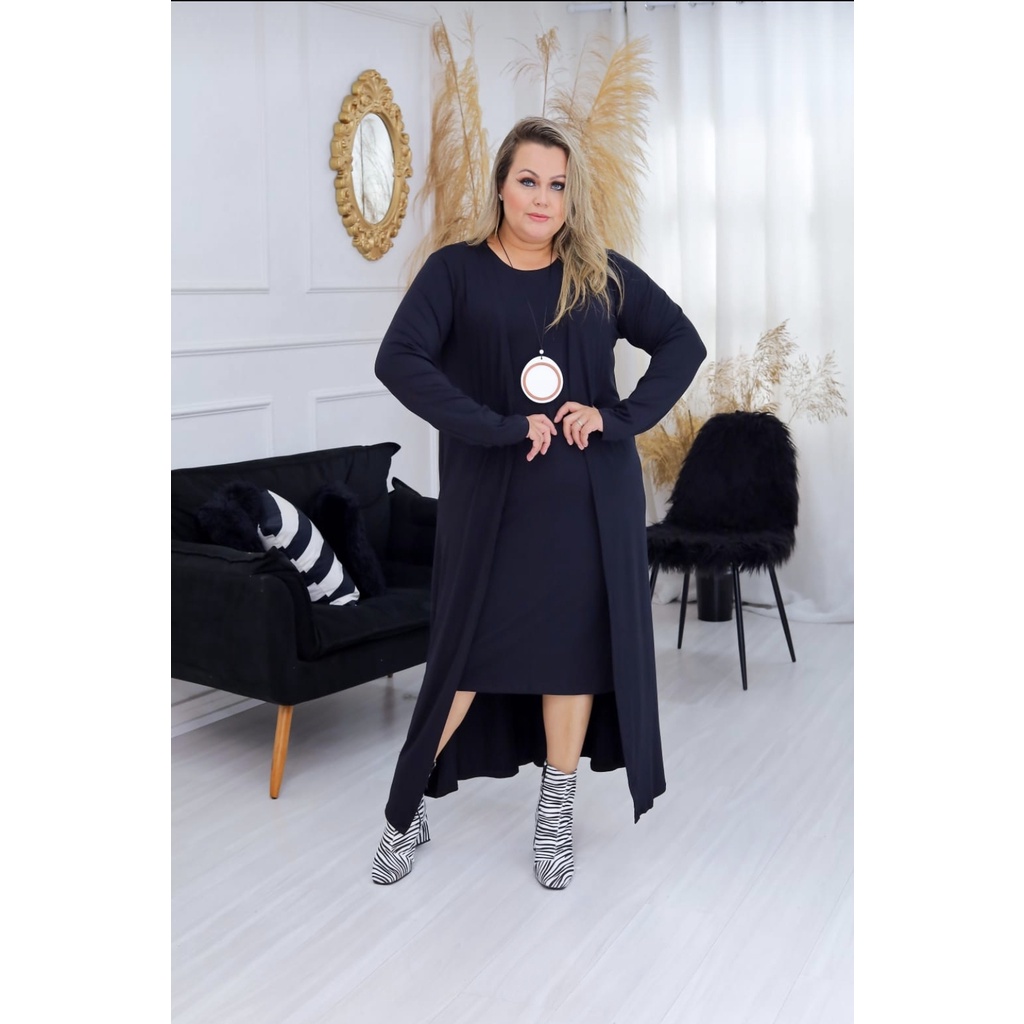 Dress cardigan hot sale plus size