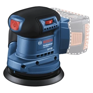 Lixadeira Roto Orbital Bosch GEX 185-LI Brushless 18V com Coletor de Pó