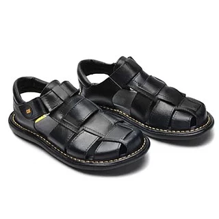 Percata Sandalia Couro Legitimo Caterpillar CAT Masculino Chinelo Sola de Borracha Promoção