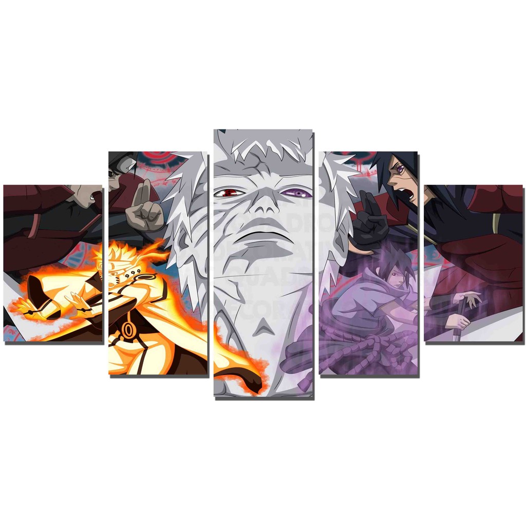 Quadro decorativo Obito Uchiha Naruto Shippuden