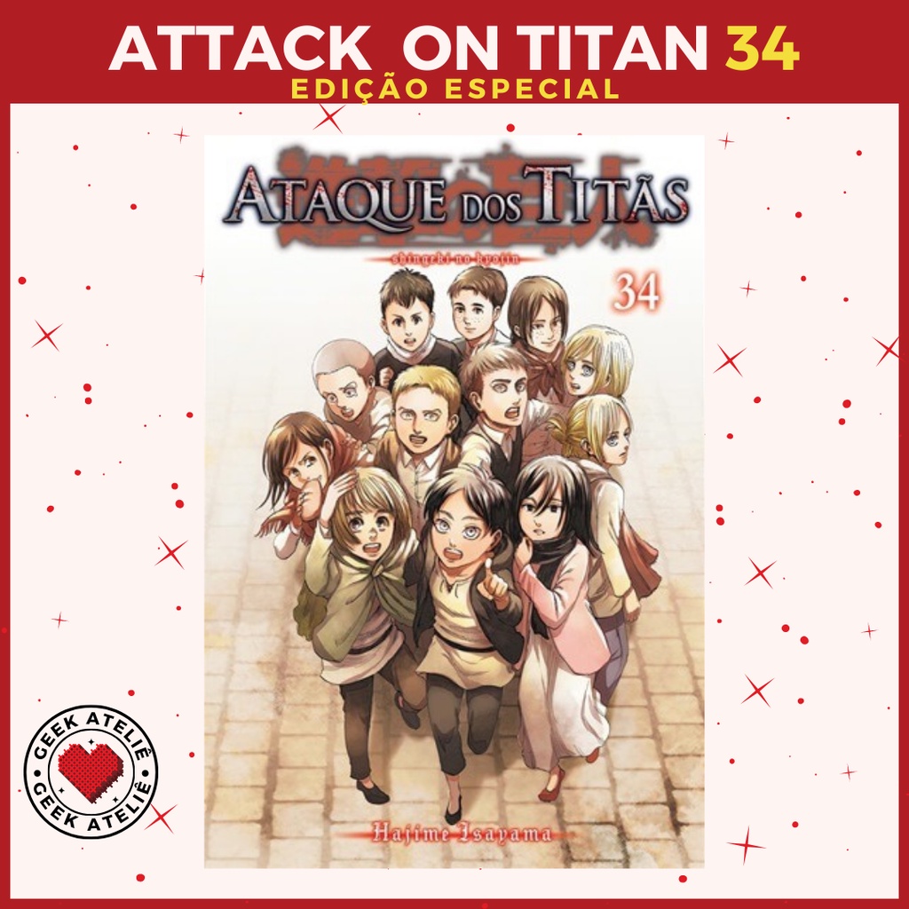 Ataque dos Titãs Vol. 34 - Ed. Especial