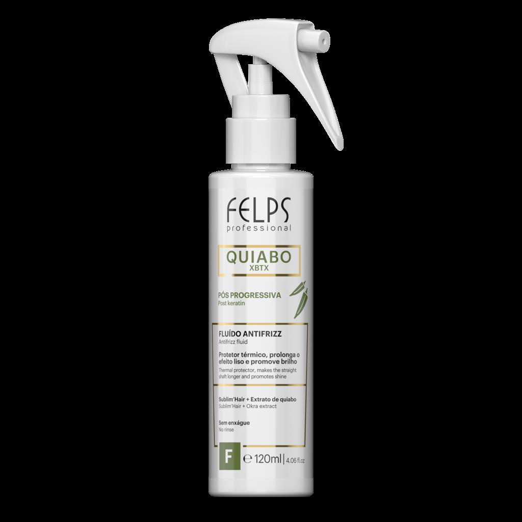 Felps Profissional - Fluido Antifrizz Pós Progressiva Quiabo 120 ml ...