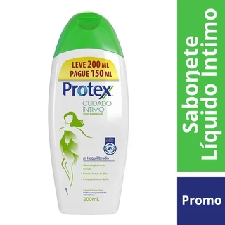Sabonete Líquido Íntimo Protex Fresh Equilibrium Leve 200ml Pague 150ml em Oferta na Shopee