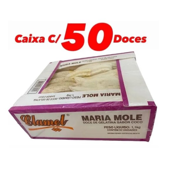 Doce maria mole no copinho waffle caixa c/ 5un Fumaça Clamel