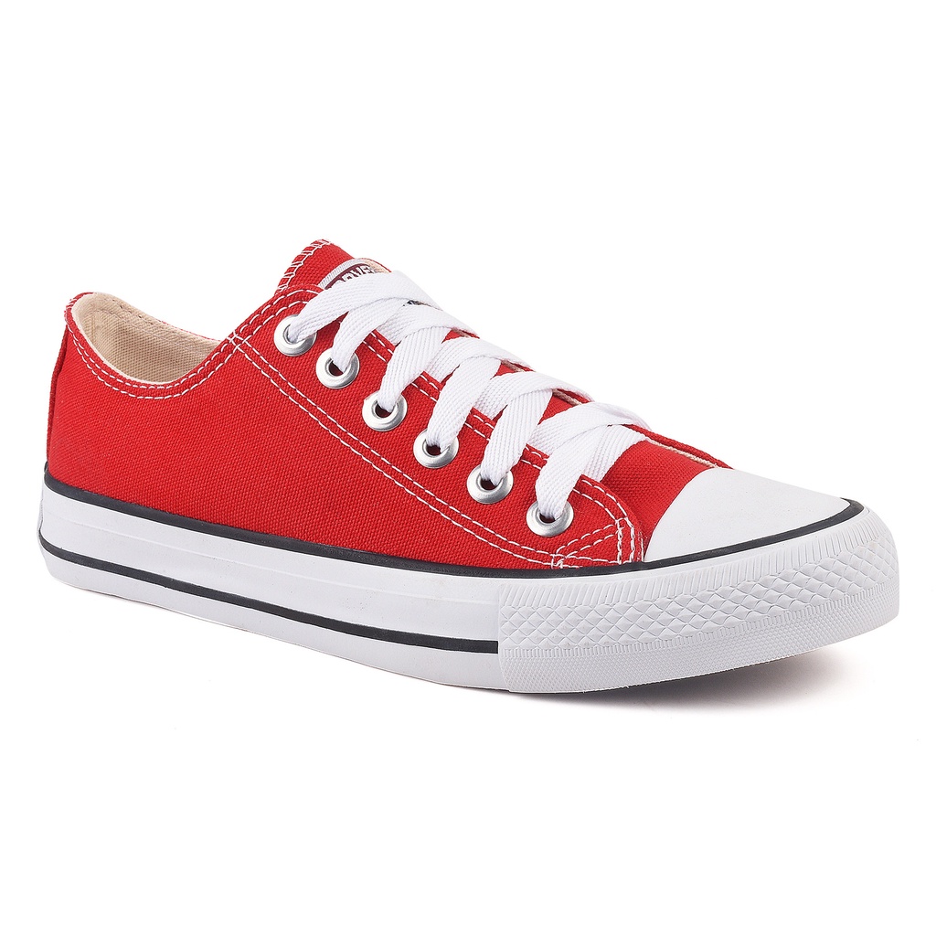 Tênis Converse All Star Cano Baixo Vermelho Unissex