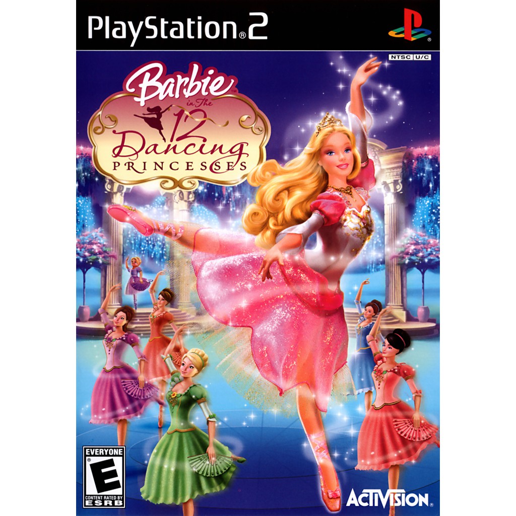 Barbie in The 12 Dancing Princesses jogo playstation ps2