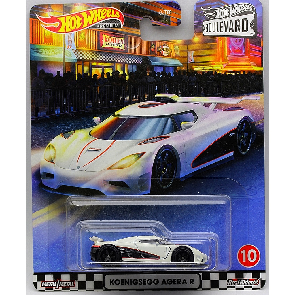 Hot Wheels Koenigsegg Agera R Boulevard Premium 1/64 Lacrado