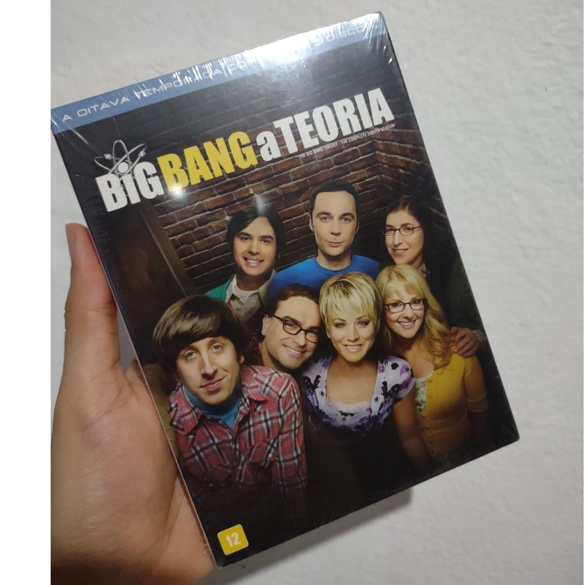 DVD Box 8ª Temporada Completa The Big Bang Theory NOVO LACRADO | Shopee ...
