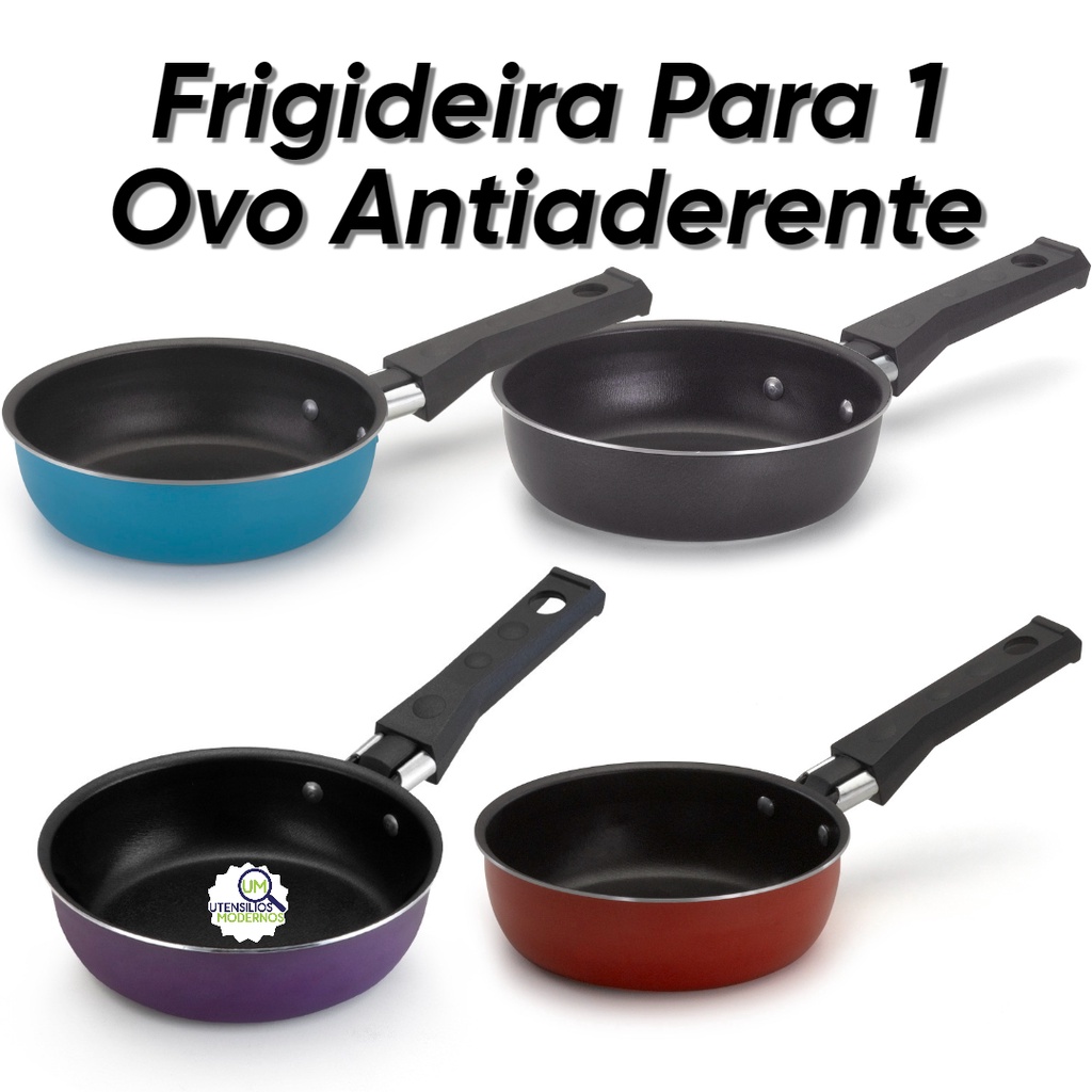 Frigideira Antiaderente de Ovo 12 cm Linha Color