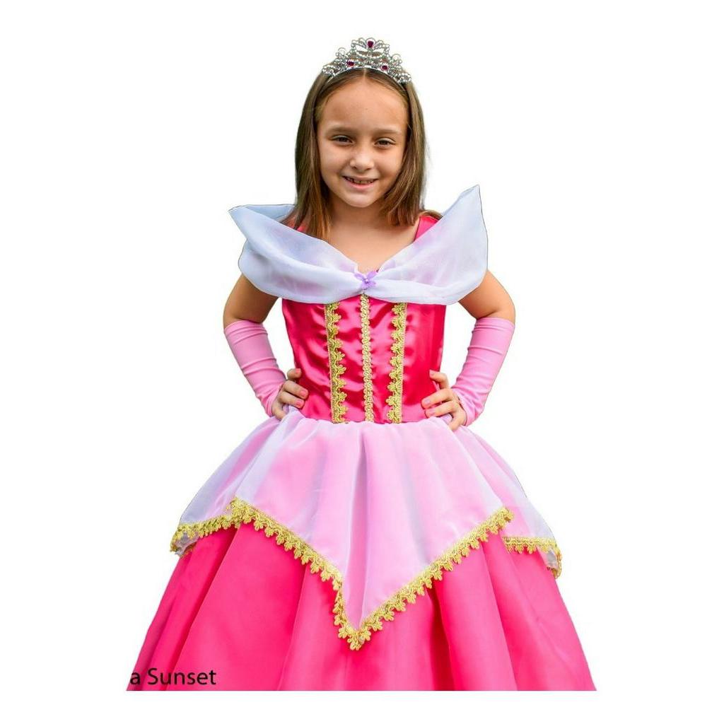 Vestido Infantil Princesa Sofia Com Luva E Saiote De Armação - Loja Moda  Sunset - o melhor da Moda Feminina.