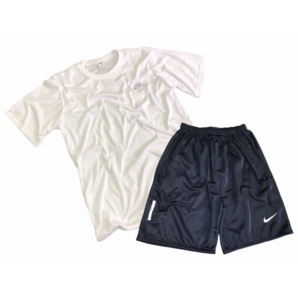 Conjunto Camisa Basica Manga Curta + Bermuda DriFit/SlimFit - Em Alta - Promoção imperdivel