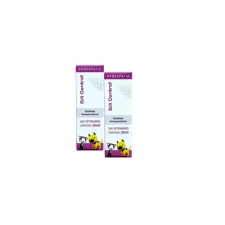 Combo 2un Homeopet Erli control 30ml