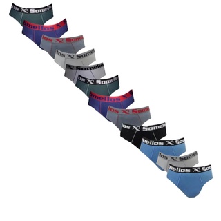 Cueca Tradicional - Atacado - Kit 12 Cuecas - Slip