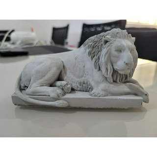 Adorno Leão Lux Estatuetas MALEOGA