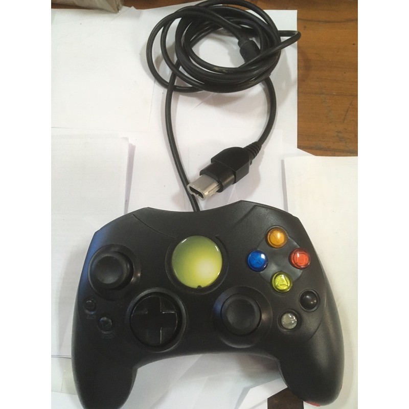 Controle Xbox Classic Preto - Microsoft - Gameteczone a melhor