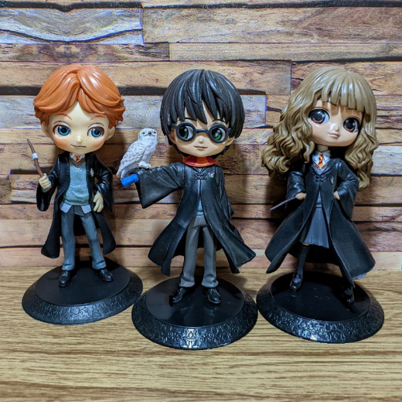 Action Figure Boneco Harry Potter Qposket Q Posket Hermione Draco
