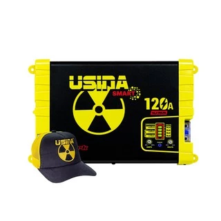 Fonte Usina 120a Bivolt S/ Voltímetro Batery Meter + Bone