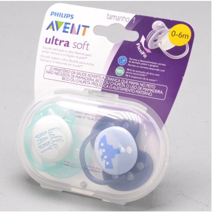 CHUP ULTRA SOFT 0-6 MENINOS DUP/SCF222/01