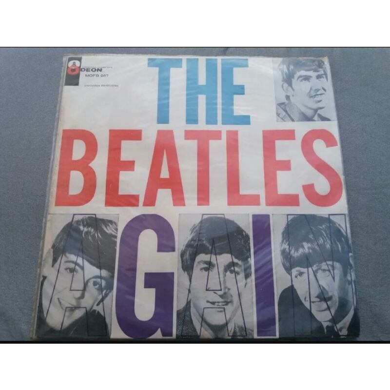 LP DISCO VINIL THE BEATLES - AGAIN | Shopee Brasil