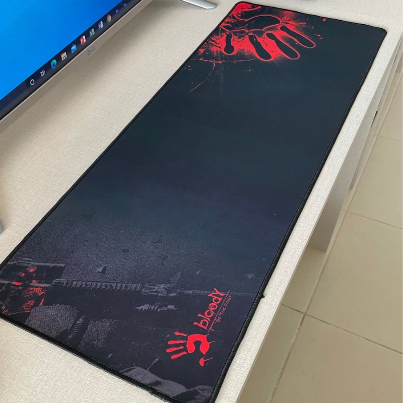 Mousepad Mouse Pad Gamer 30 X 80 Preto Speed Grande M3080 Teclado Streamer  Home