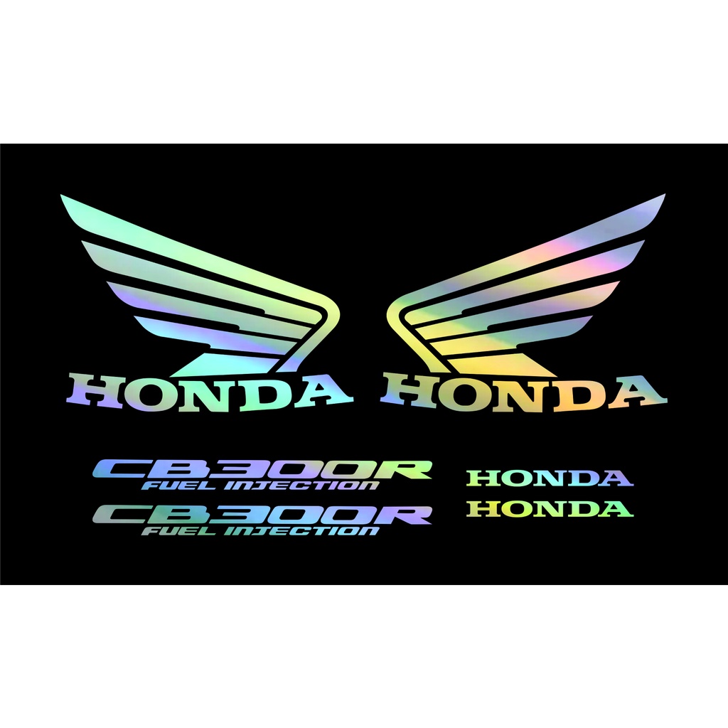 Kit adesivos Holografico CB300