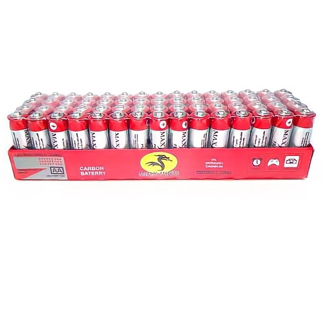 PILHAS caixa Fechada Max Ping (60PÇ) AA