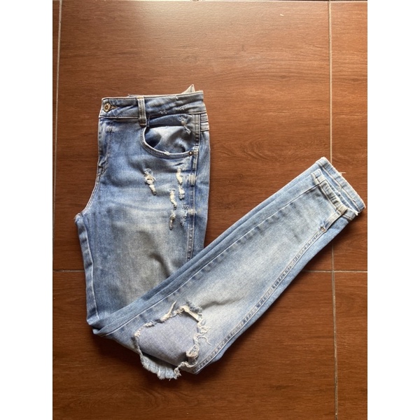 Calça Jeans - Zara - PP / 13 Anos Calça