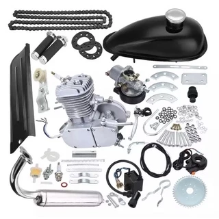 Kit Completo Motor Para Bike 80 Cilindradas Bicicleta Motorizada