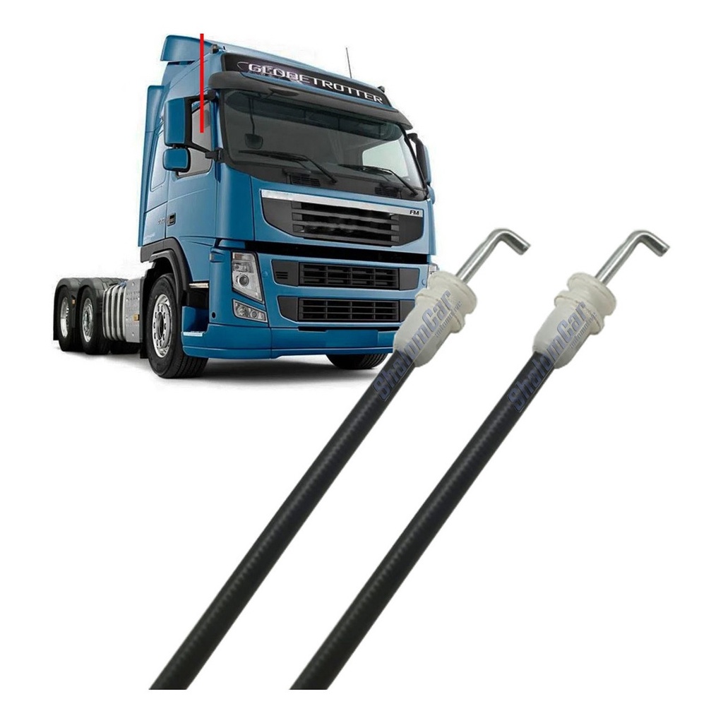 Par Cabo Abertura Fechadura Porta Fh Nh 2005 2006 2007 | Shopee Brasil