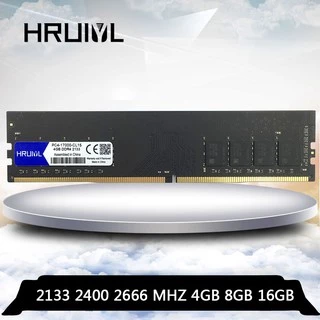 HRUIYL RAM DDR4 4GB 8GB 16GB 4G 8G 16G Memória DDR 4 PC4 2133 2400 266 mhz Placa-Mãe De Mesa