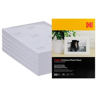 Papel Fotográfico A4 Kodak Gloss 200g 500 Folhas - CGP200