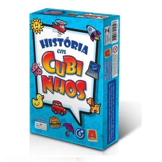Historia em Cubinhos - Jogo de Tabuleiro - Original - Algazarra