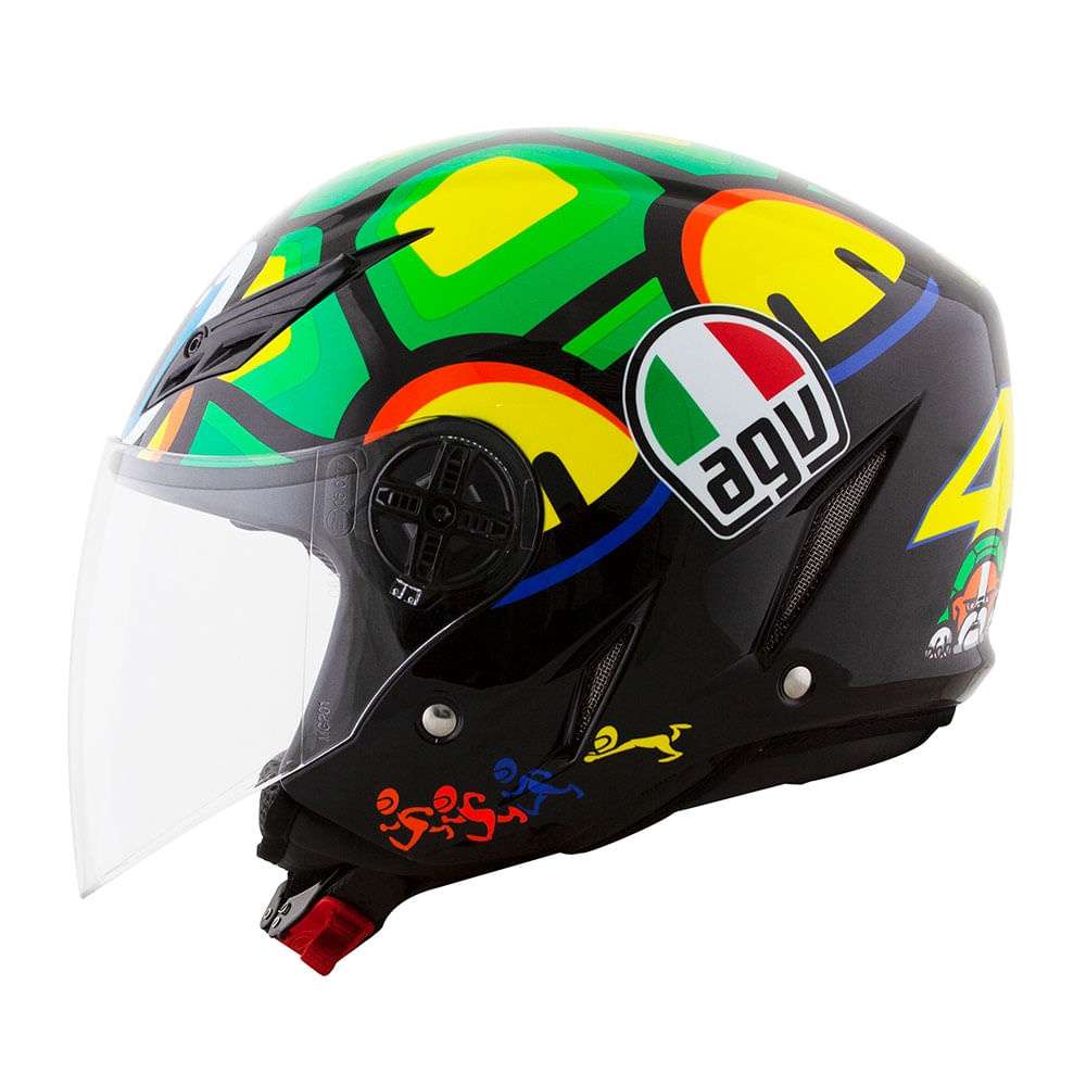 Capacete Agv Blade Turtle Tartaruga Valentino Rossi Vr46 Original