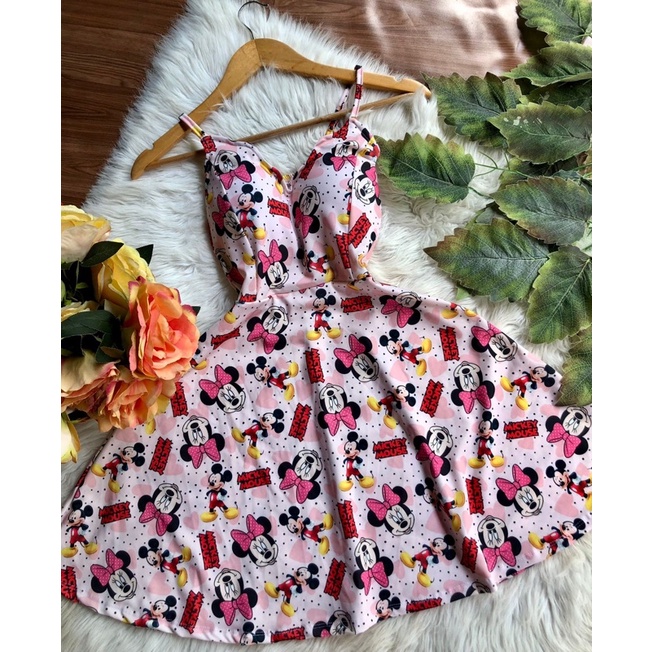 Roupa para Boneca de Pano tema Minnie e Mickey - Vestido em Promoção na  Americanas