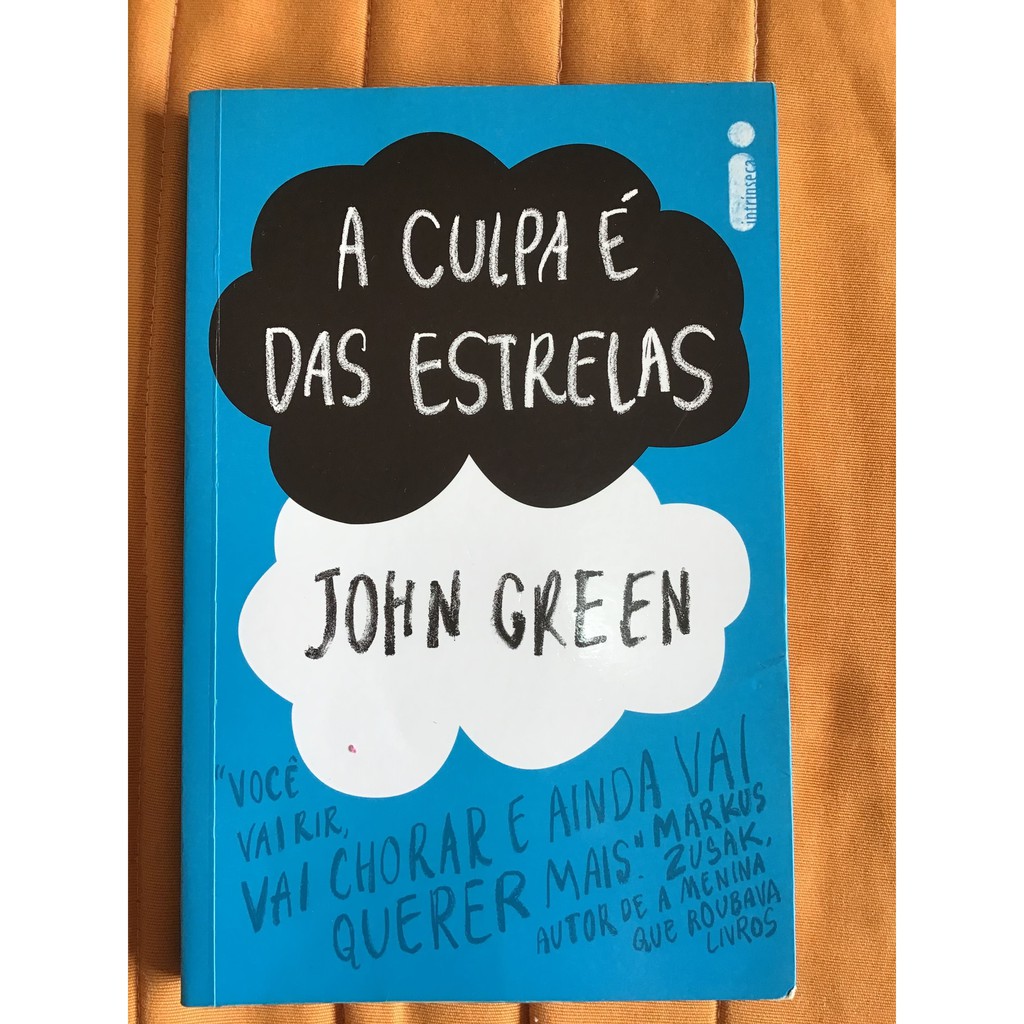 Livro A Culpa É Das Estrelas John Green Shopee Brasil