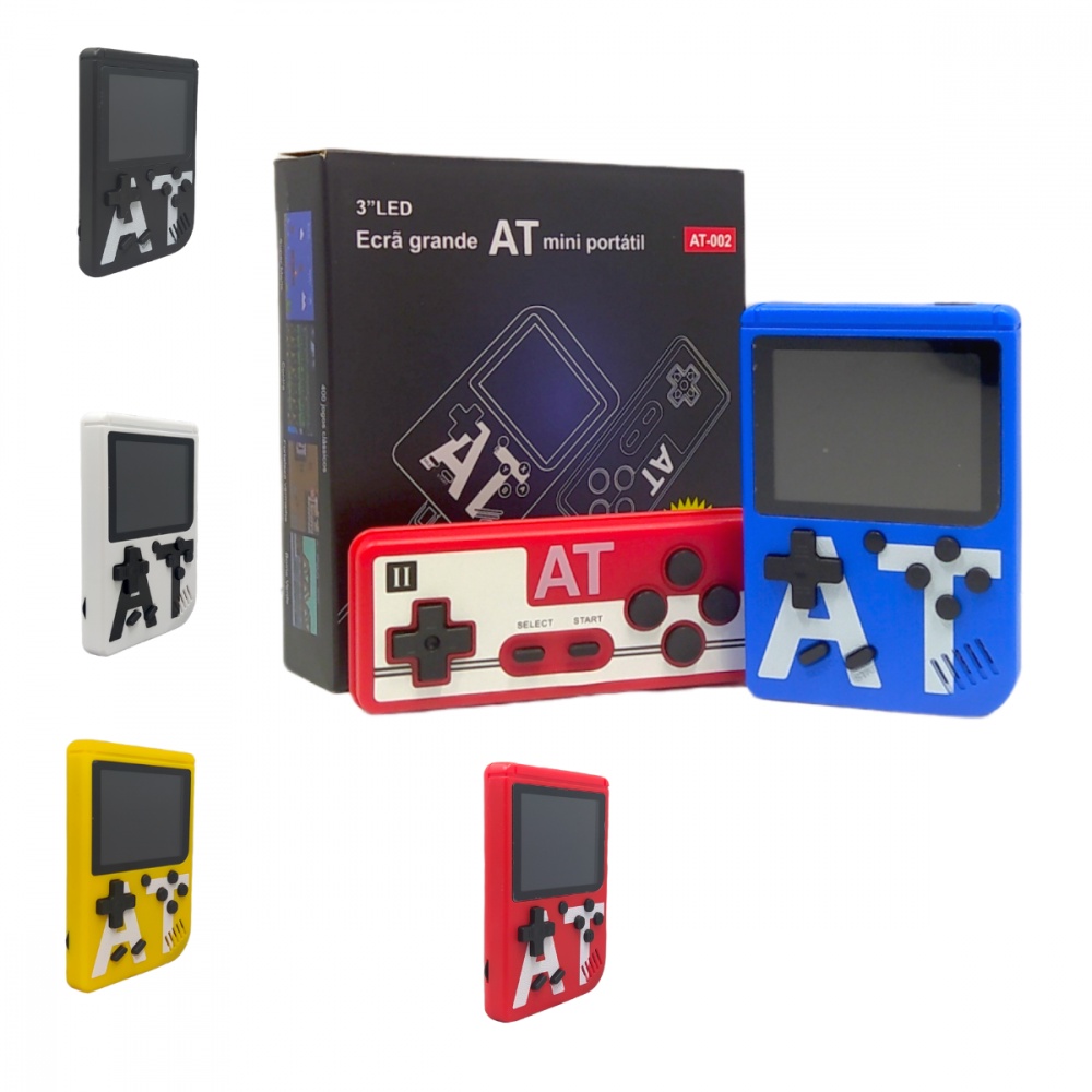 Mini Vídeo Game Portátil de Mão 400 Jogos Retro Clássico Controle 2  Jogadores SUP 3354 Preto - BEST SALE SHOP