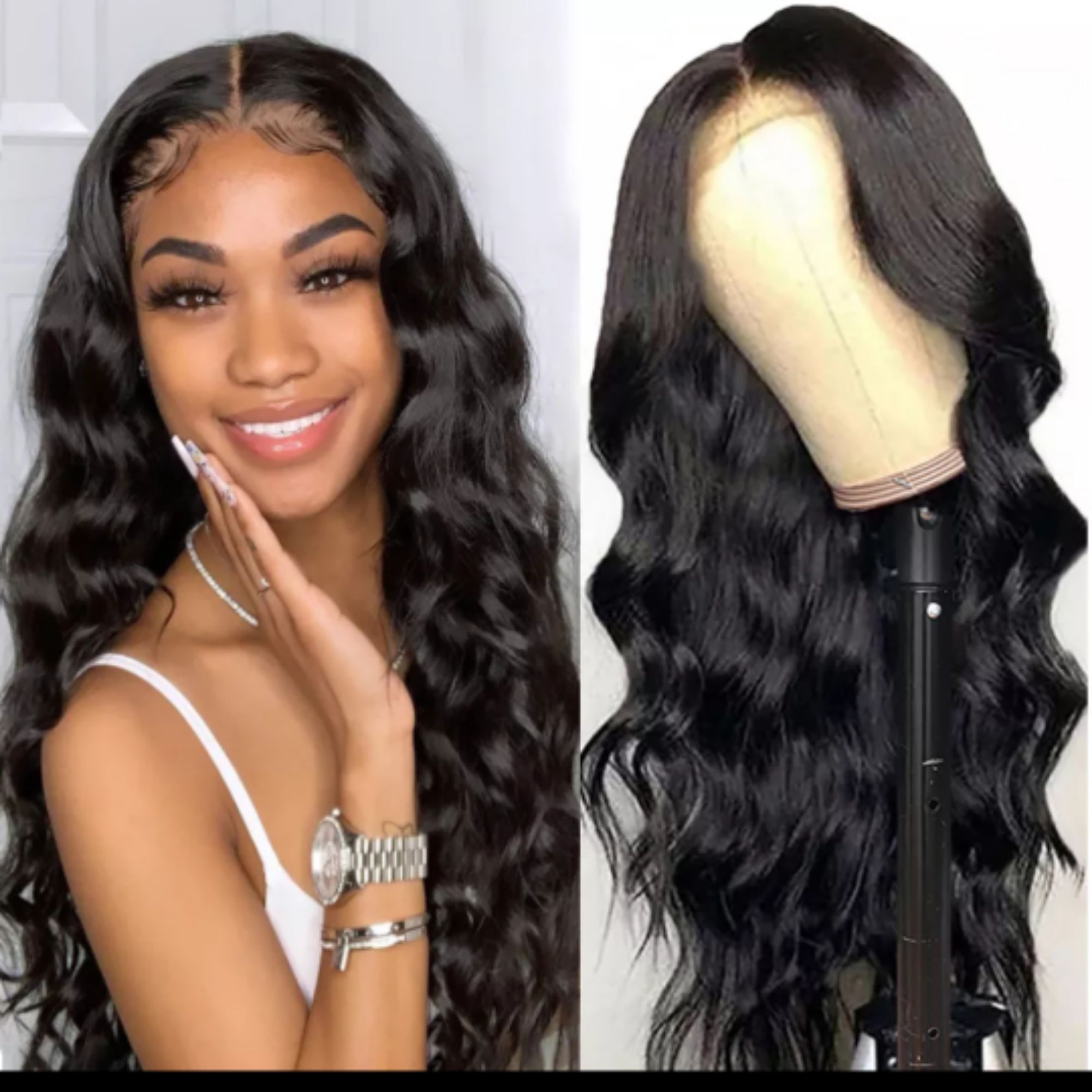 Lace Wig Ondulada 70cm