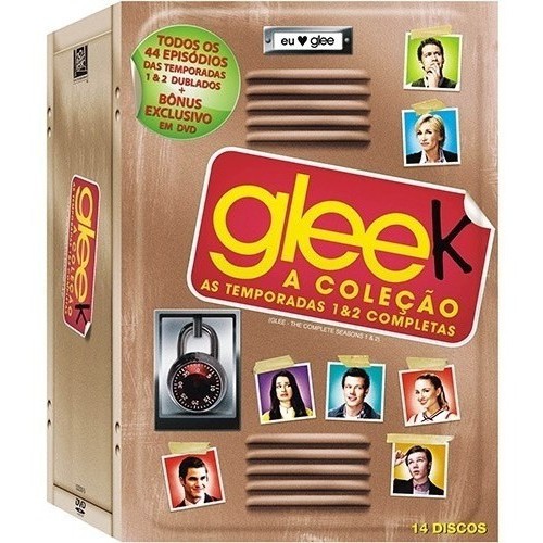 Box Coleção Glee 1ª + 2ª Temporada Original Dublado 14 Dvds | Shopee Brasil