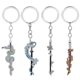 Chaveiro Com Pingente Anime Demon Slayer Para Fãs/Cosplay