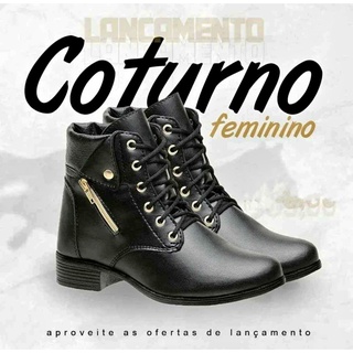 Coturno clearance feminino paqueta