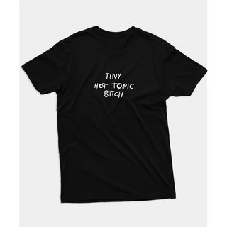Camiseta Masculina Hayley Williams: Tiny Hot Topic Bitch Camisa Paramore